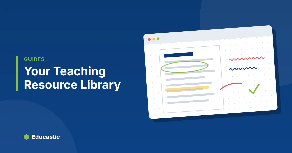 Online Teaching Resource Library: Keep Class Files Ready to Use