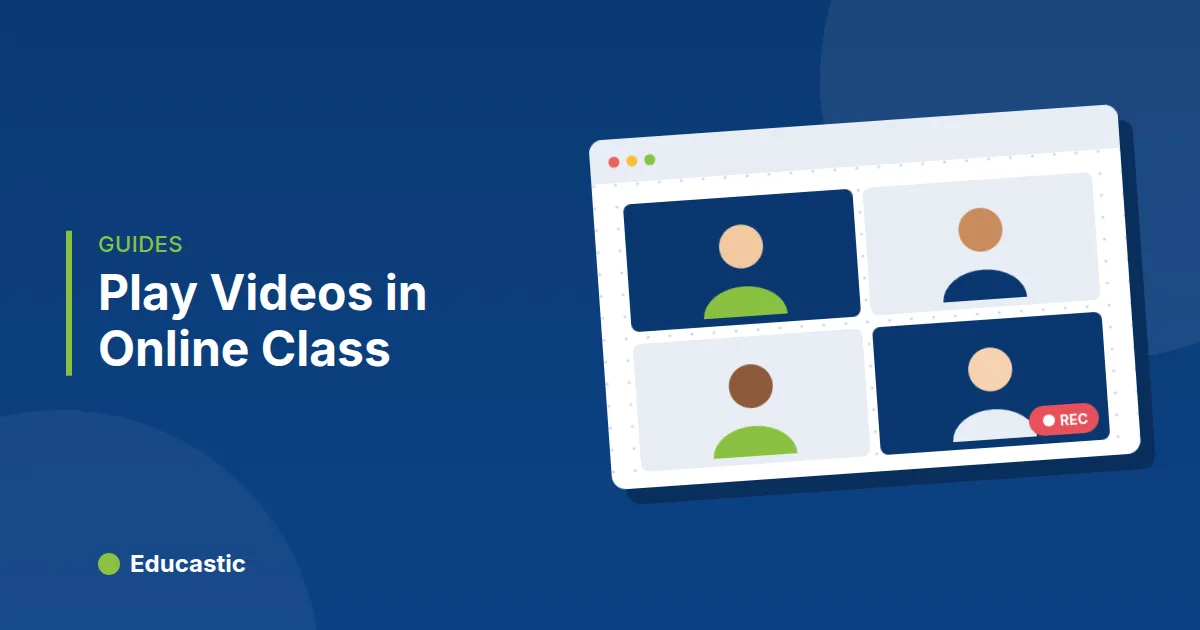 How to Play a Video in an Online Class So Everyone Stays in Sync